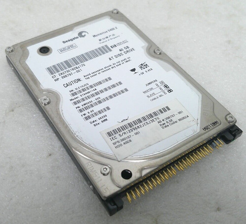 Seagate 40gb ide hard - 40gb, 2.5"